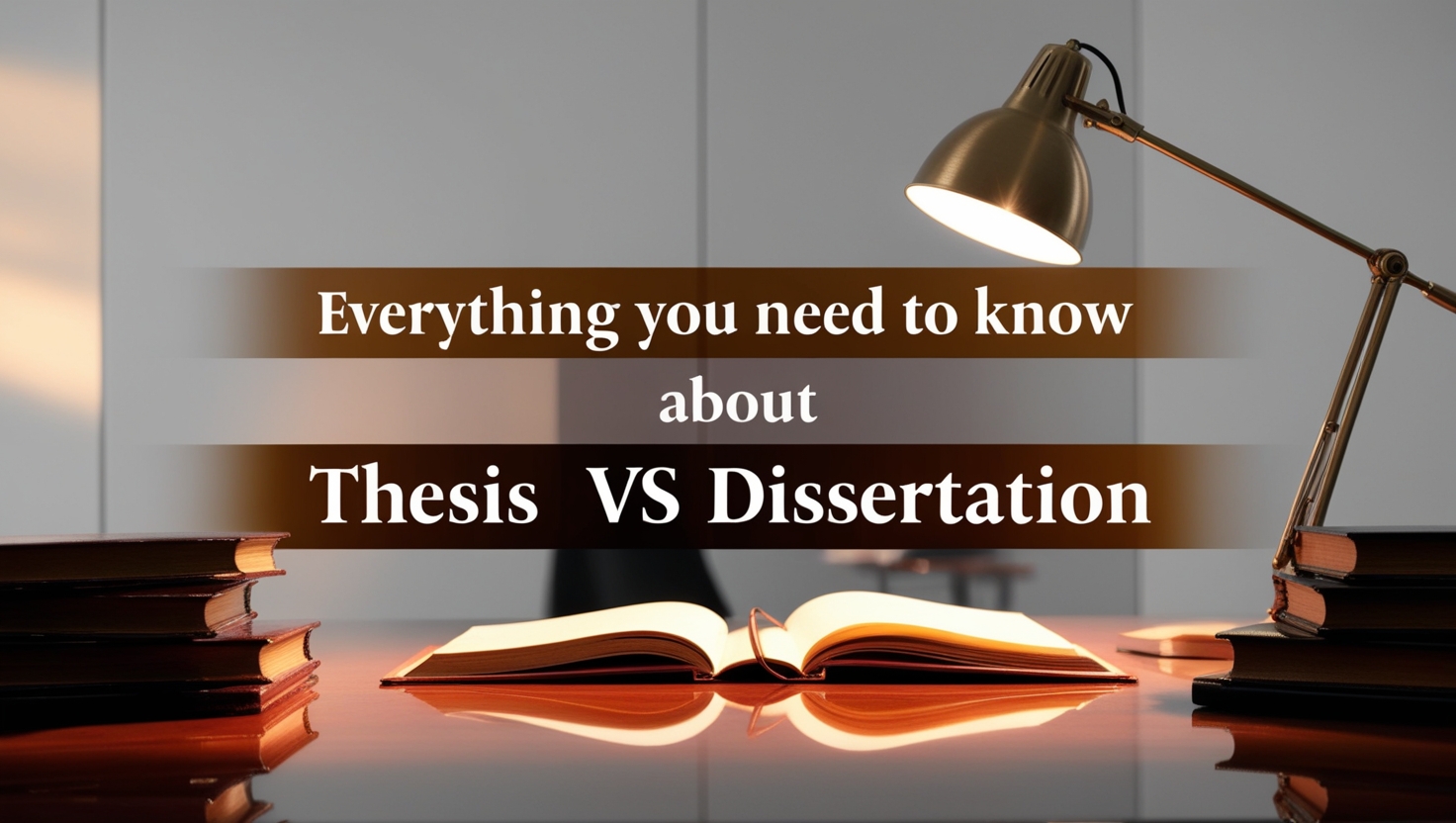Thesis VS Dissertation