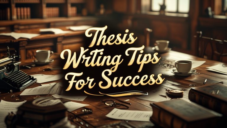 Thesis Writing Tips