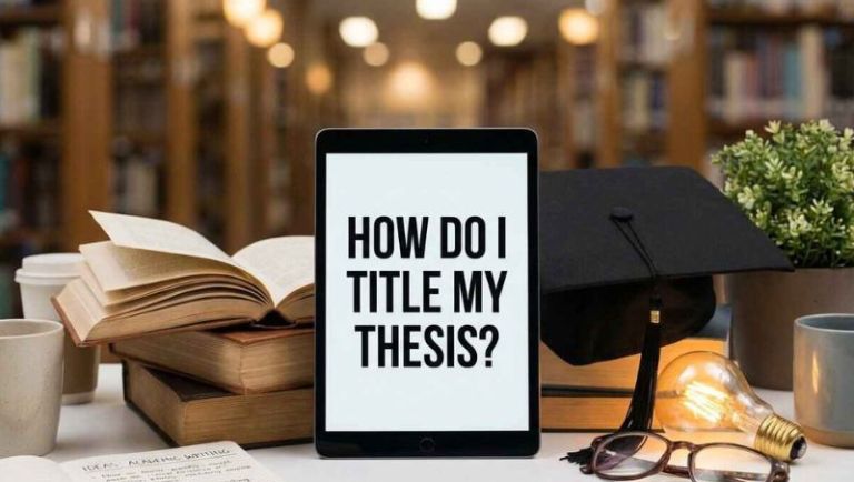 How Do I Title My Thesis 2