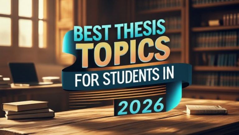 best thesis topics 2026