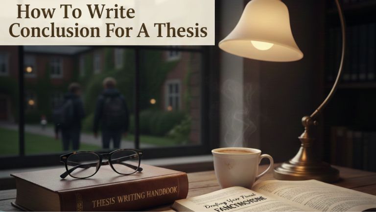 how to write conclusion for a thesis